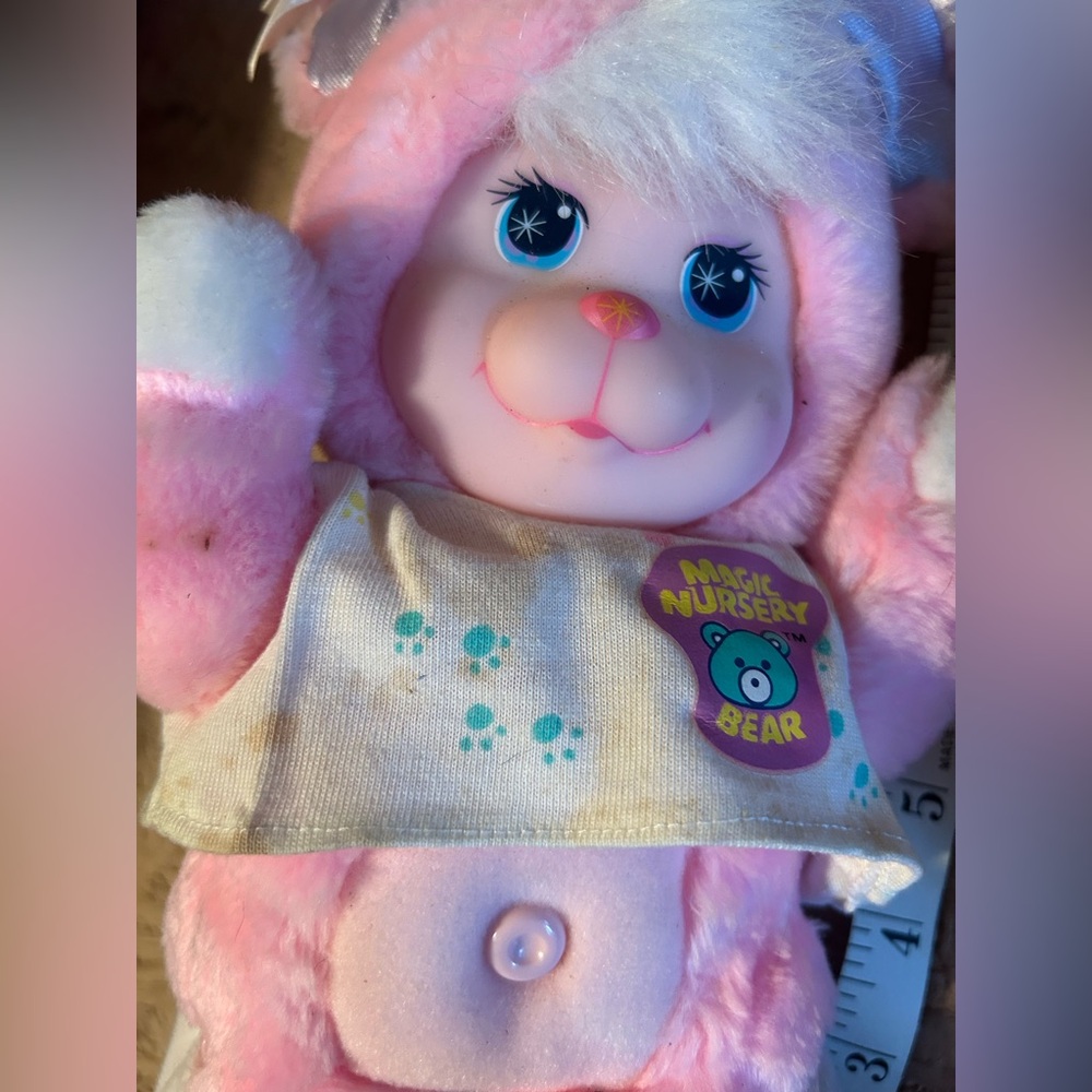 Vintage Collectible 1990’s Magic Nursery Bear with Original Clothes!